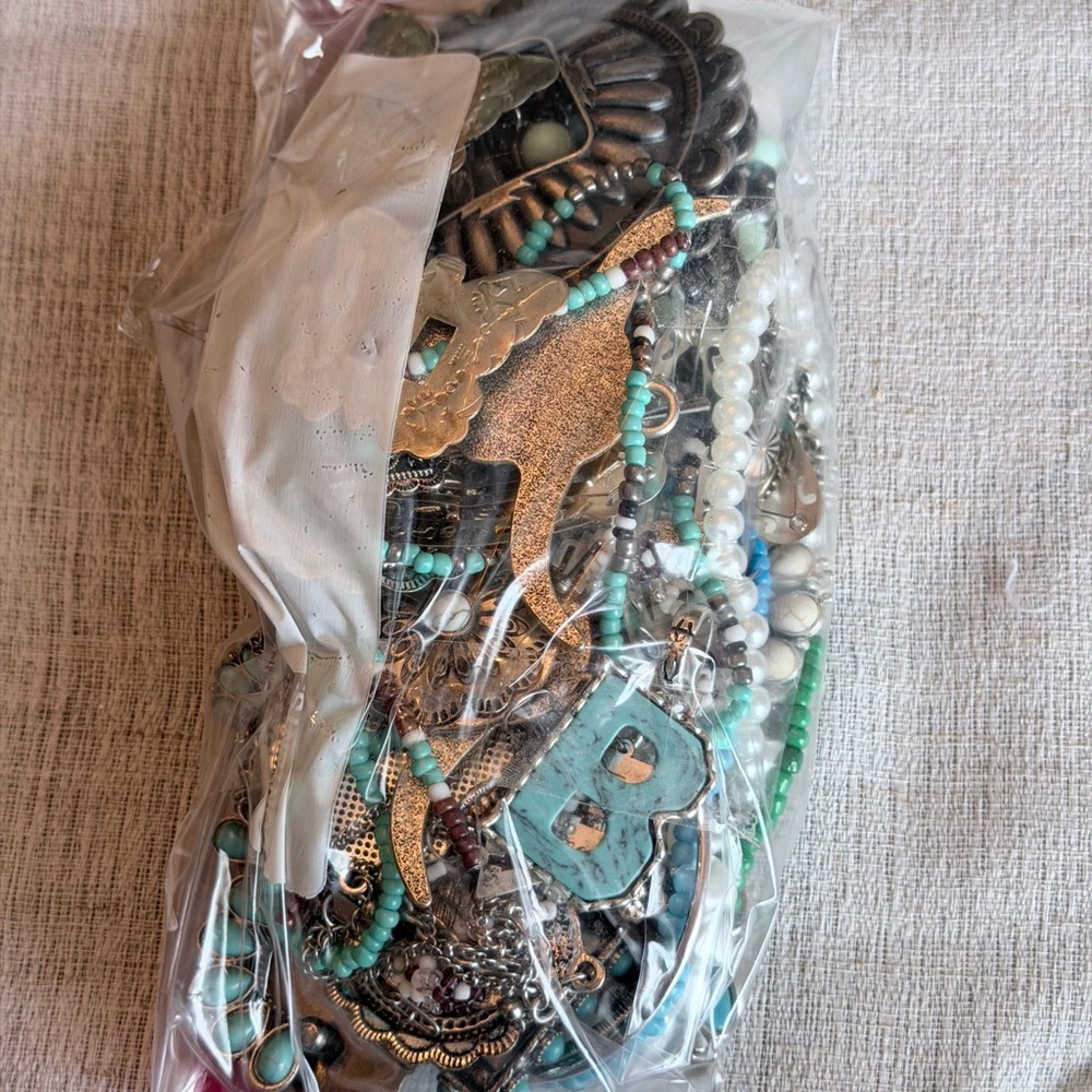 Western mystery jewelry bag